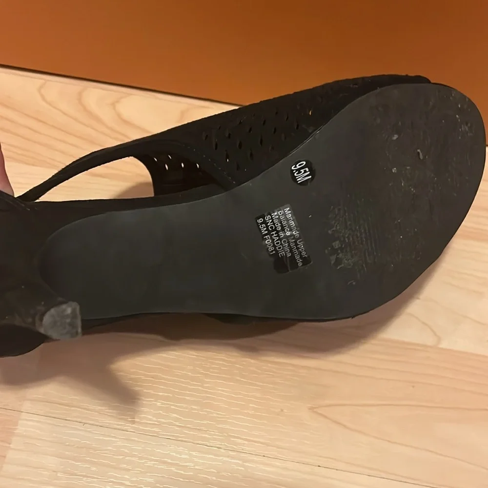 Style‎ & Co Black heels women 9.5